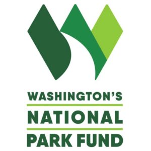 Badge and Emblem reads, "Washington's National Park Fund"