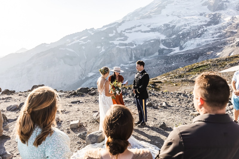 Mt. Rainier elopement photographer