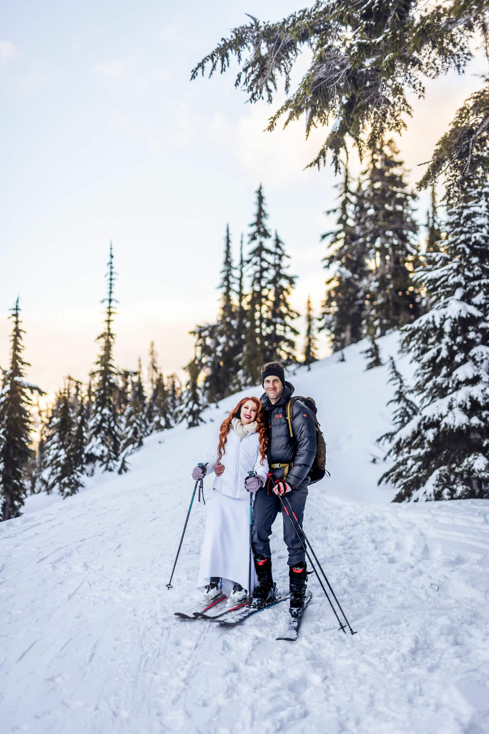 washington ski elopement