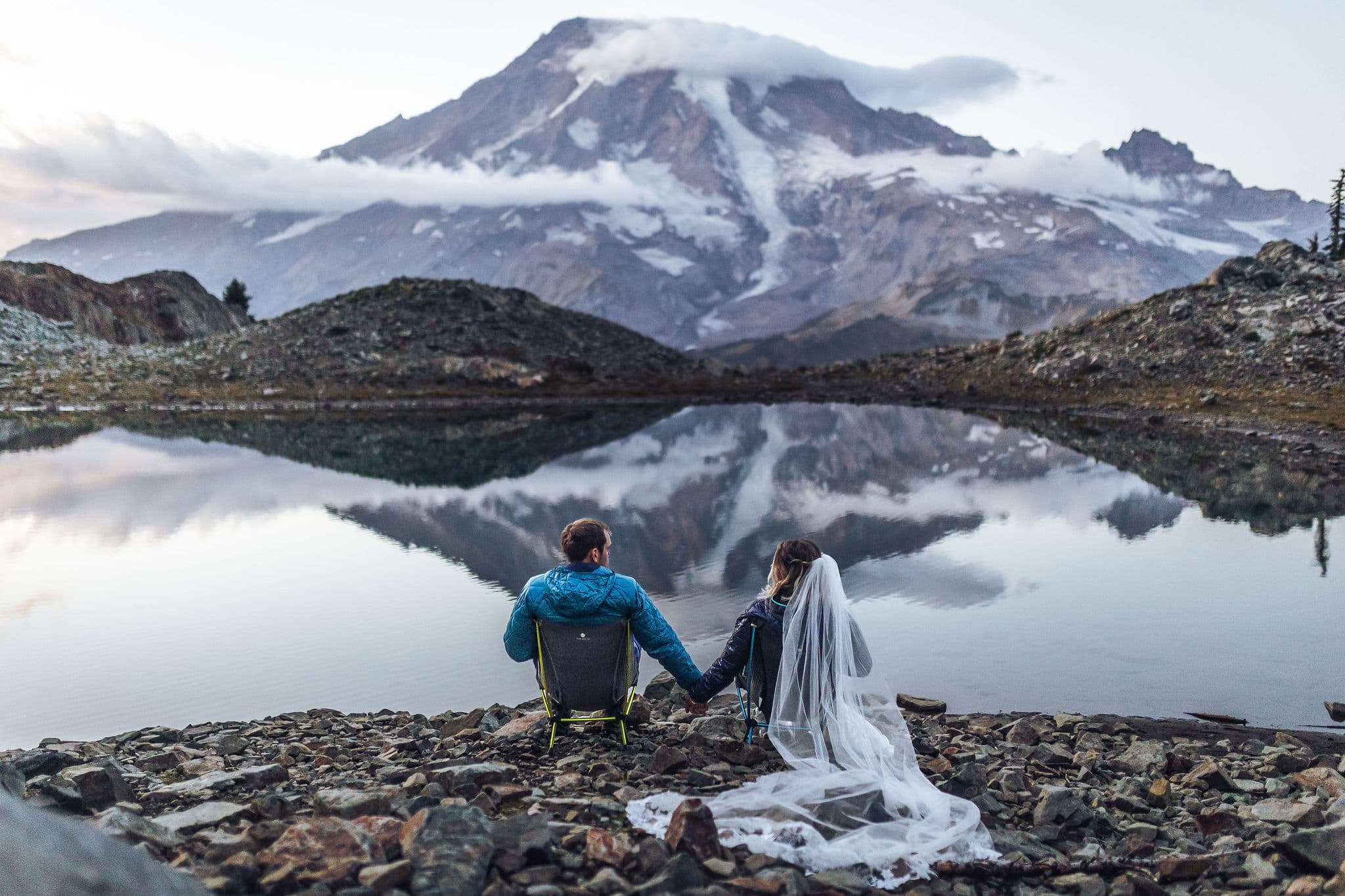 Mt Rainier elopement